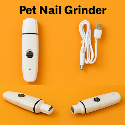 Electric Dog Toe Nail File Grinder Clippers Pet Cat Claw Grooming Trimmer Tools-NEW