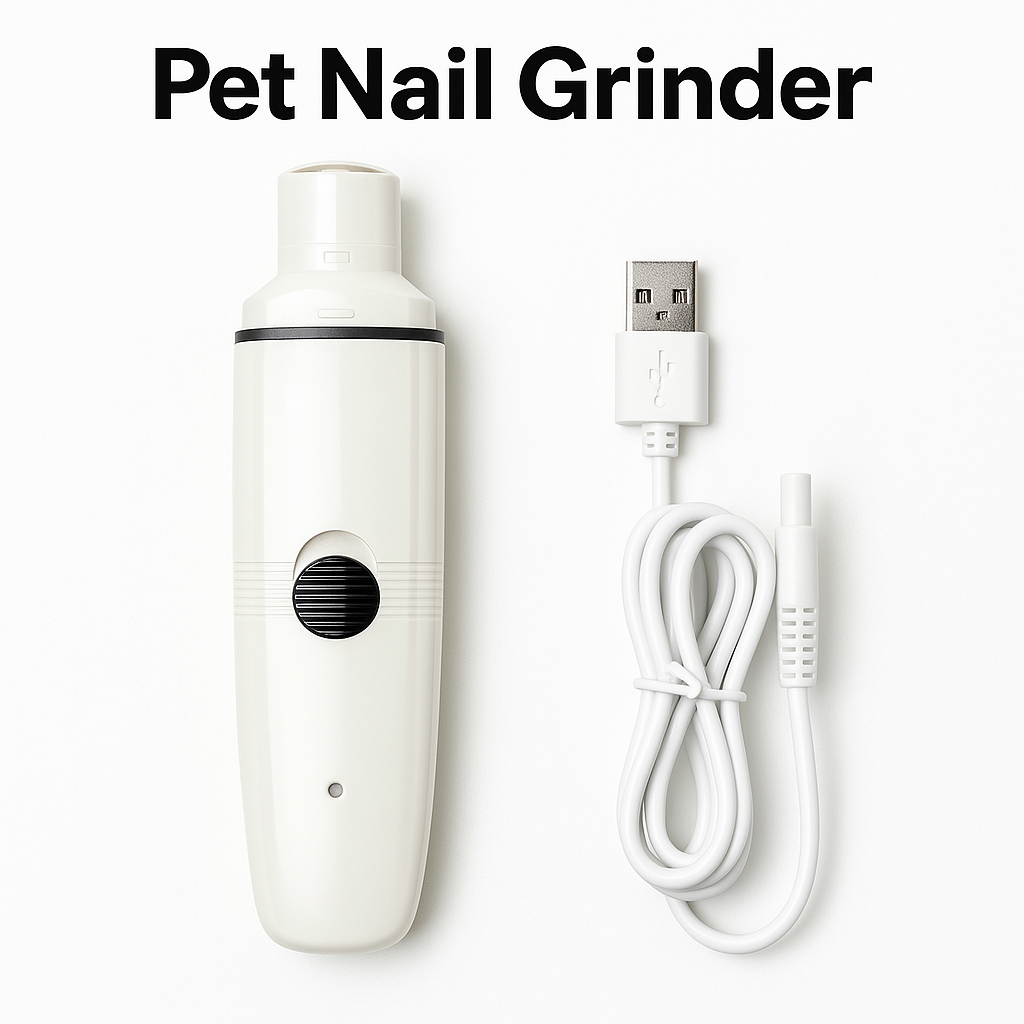 Electric Dog Toe Nail File Grinder Clippers Pet Cat Claw Grooming Trimmer Tools-NEW