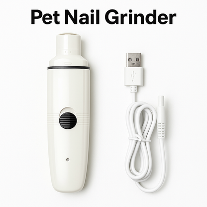 Electric Dog Toe Nail File Grinder Clippers Pet Cat Claw Grooming Trimmer Tools-NEW