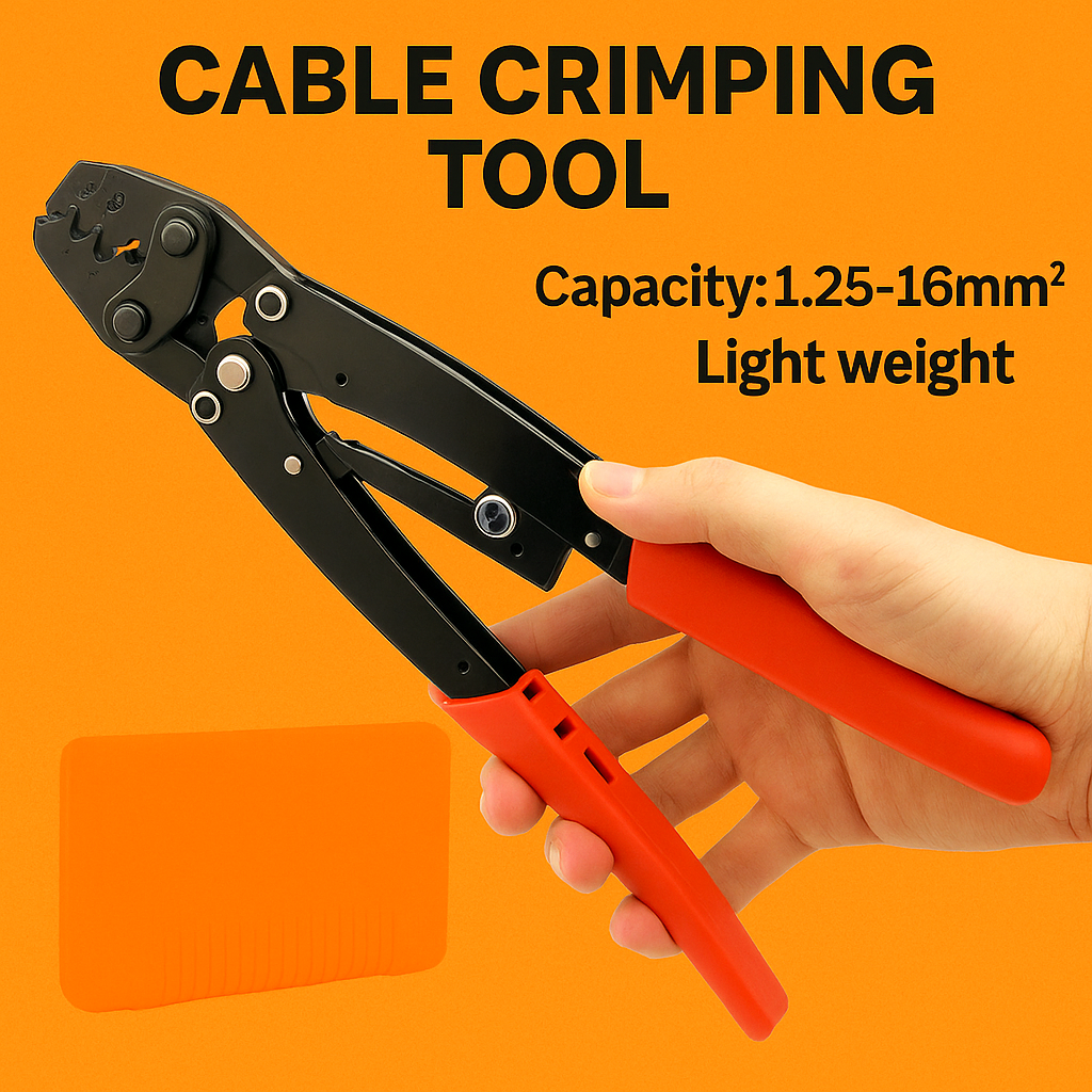 1.25-16mm² Wire Crimper Cable Plier Terminal Anderson Plug Lug Crimping Tool-NEW