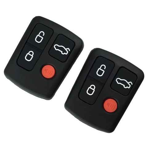 2 x For Ford BA BF Falcon Sedan/Wagon Keyless Car Remote 4 Button Keypad Locking
