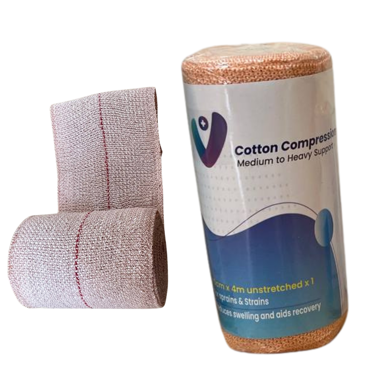 6pack Heavy Elastic Crepe Compression Bandages Strains Sprains AU ( 10cm x 4M)
