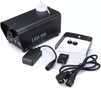 500W Fog Smoke Machine Fogger RGB LED Party Club Disco DJ Wireless Control