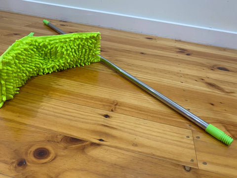 Swivel Mop Microfibre Adjustable Handle Wet Or Dry Use Practical Lightweight