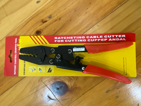 0.5-6.0mm² Wire Crimper Cable Plier Terminal Anderson Plug Lug Crimping Tool AU
