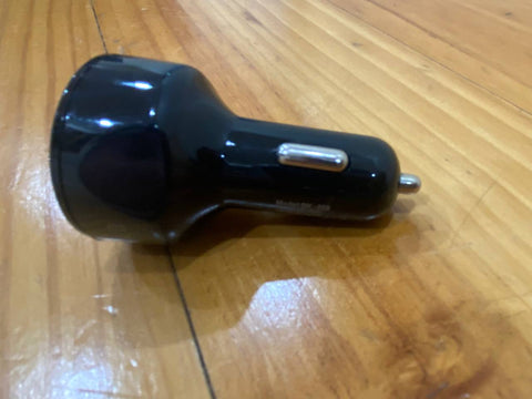 12V Car Cigarette Lighter Socket Dual QC3.0 USB Ports Fast Charger Power Adapter