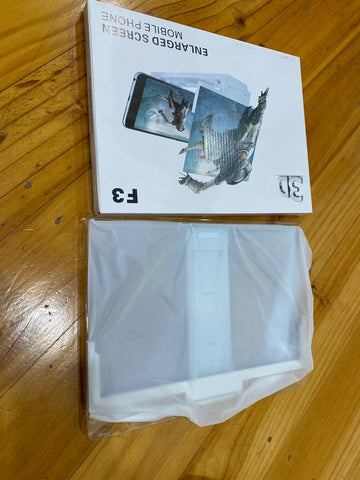 14'' Folding Mobile Phone Screen Magnifier 3D HD Amplifier Stand Bracket Enlarge