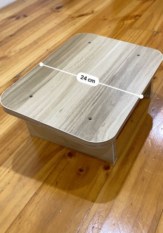 Wooden Non-Slip Desk Foot Rest Step Stool Office Computer Stool Office Computer
