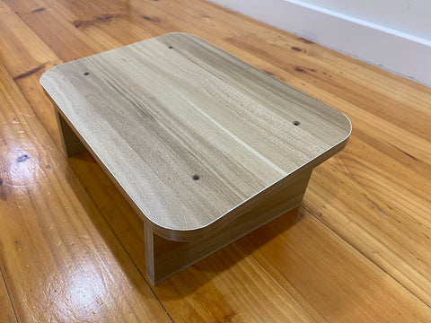 Wooden Non-Slip Desk Foot Rest Step Stool Office Computer Stool Office Computer