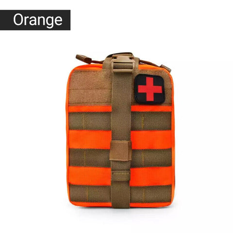Tactical MOLLE Rip Away EMT IFAK Medical Pouch First Aid Kit Utility ( ONLY BAG)