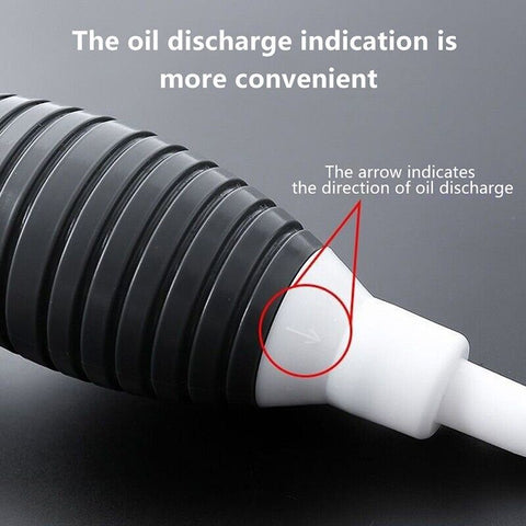 Hand Fuel Pump Car Fuel Tank Sucker Oil Transfer Soft Car Fuel Pump Manual Pump