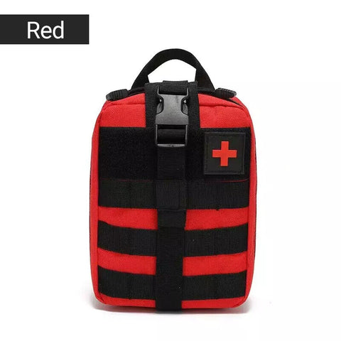 Tactical MOLLE Rip Away EMT IFAK Medical Pouch First Aid Kit Utility ( ONLY BAG)