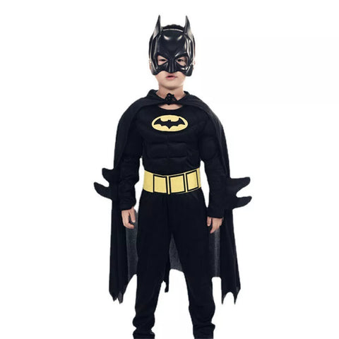 Kids Boys Batman Costume Halloween Party Book Week Parade Fancy Dress Outfits AU