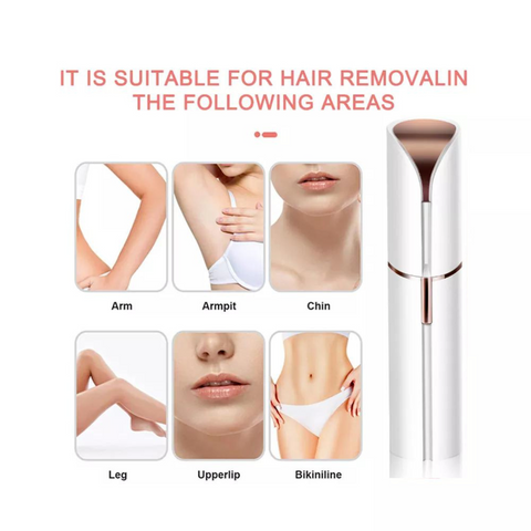 Women Finishing Touch Painless Face Facial Hair Remover Epilator Rechargeable AU