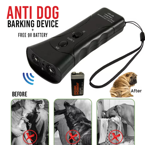 NEW Anti Bark Device Ultrasonic Dog Barking Control Stop Repeller Trainer Tool