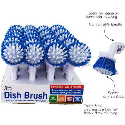 4pcs Plastic Dish Bowl Cleaning Scrubbing Brush Clean Pot Pan Home Kitchen Tool