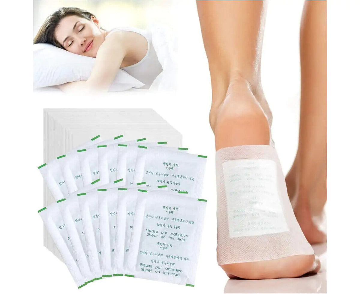 Upto400 Pack Detox Foot Patches Pads Natural plant Toxin Removal Sticky Adhesive
