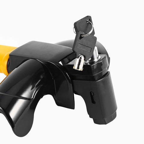 Universal Heavy Duty Steering Wheel Lock Anti Theft Rotary Security Safe Van Car