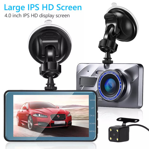 1080P Car Dash Camera Dual Front Rear Video DVR Recorder Night Vision G Sensor