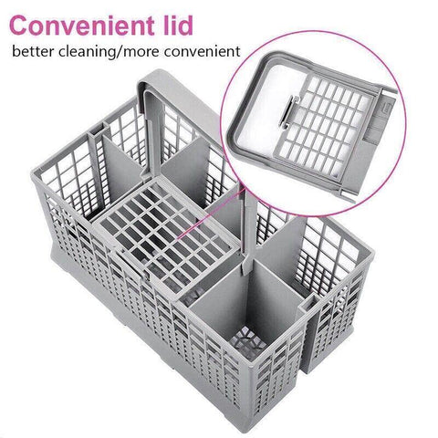 Universal Dishwasher Cutlery Basket Suits for Many Brands 240mm X 135mm X 125mm