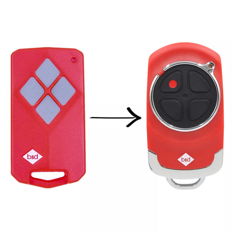 B&D TB5v2 Genuine/Original Garage Remote Control TB2 TB5 TB-7v1 BD4 62557 BNDB&D TB5v2 Genuine/Original Garage Remote Control TB2 TB5 TB-7v1 BD4 62557 BND