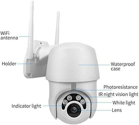 Security Camera Wireless System Home Outdoor 5G WiFi CCTV 1080P HD Night Vision