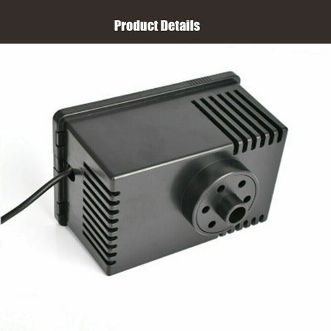 Solar Powered Water Pump Pond Garden Submersible Fountains + Sponge Filter