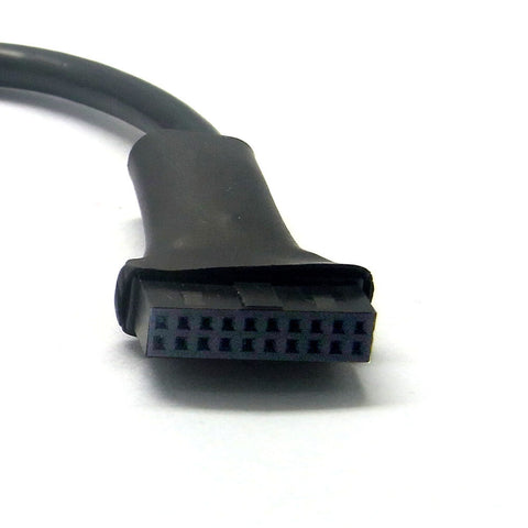 20 Pin Female Header to 9 Pin Male Header USB 3.0 to USB 2.0 Motherboard Adapter