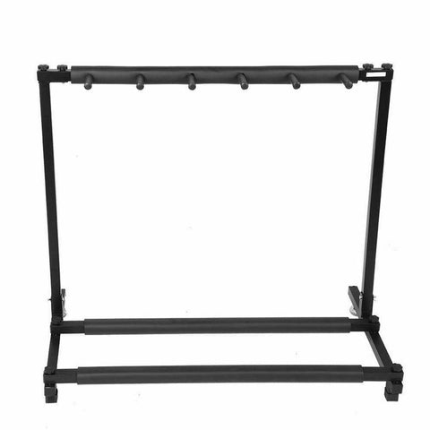 Guitar Stand Fits 5 Guitars Tidy Storage Display Rack Metal Padded Foam Stylish