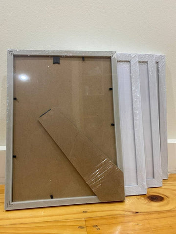 4PCE  A4 Certificate Photo Frame Modern Picture Documents Display Wooden Frames