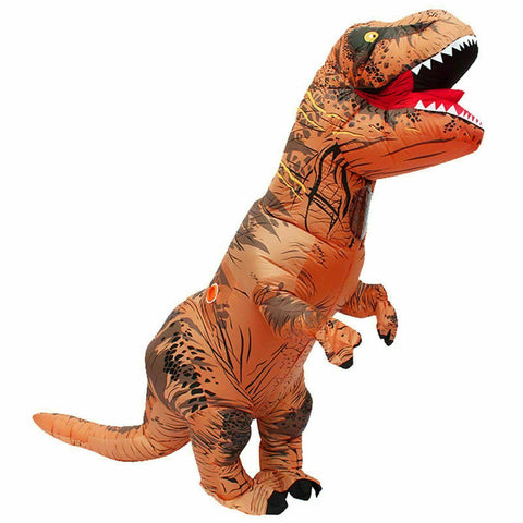 Costume T-Rex Blow Inflatable Dinosaur Costume Adult Jurassic World Park Trex