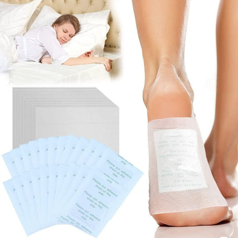 Upto400 Pack Detox Foot Patches Pads Natural plant Toxin Removal Sticky Adhesive