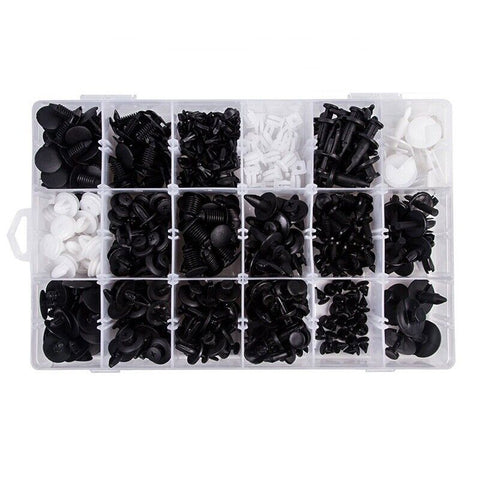 415pcs Car Body Push Retainer Pin Rivet Trim Plastic Clips Panel Moulding Kit AU