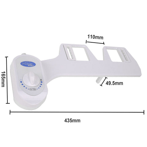 Toilet Bidet Seat Attachment Nozzles Spray Hygiene Water Wash Cleaning Sprayer