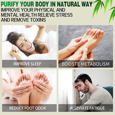 Upto400 Pack Detox Foot Patches Pads Natural plant Toxin Removal Sticky Adhesive