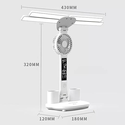 LED Dimmable Desk Lamp Bedside Study Reading Touch Light USB Lamp