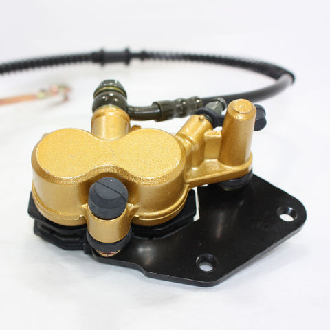 Hydraulic Rear Disc Brake Caliper System 125cc 250cc PIT PRO Quad Dirt Bike ATV
