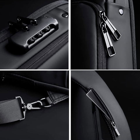 USB-Charging Sport Sling Anti-Theft Shoulder Bag Crossbody Chest Daypack Bags AU