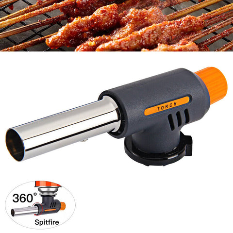 Butane Gas Torch Blow Torch Iron Welding Soldering Fire Lighter Frame Gun BBQ