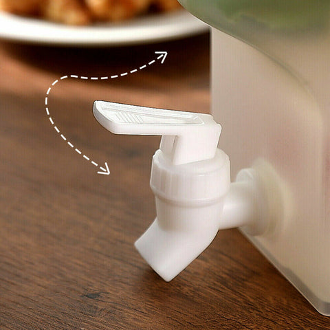 3.5L Beverage Dispenser Water Drink Bucket With Faucet Refrigerator Cold Kettle