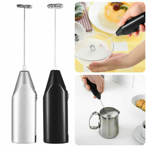 Electric Kitchen Mini Foamer Milk Frother Egg Beater Stirrer Whisk Mixer Tool AU