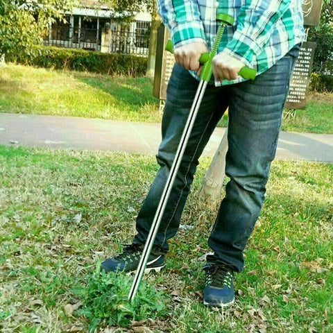 1x Weed Puller Weeder Twister Twist Pull Garden Lawn Root Killer Remover Tool