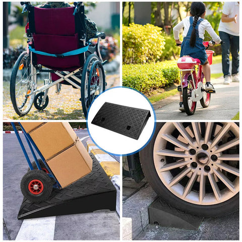 Heavy Duty Kerb Curb Ramp Threshold Ramps For Car Truck Wheelchair Motorbike AU
