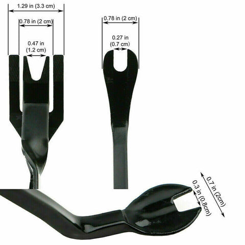 45Pcs Pry Bar Car Trim Removal Tool Auto Hand Tools Dash Panel Door Interior Kit