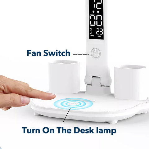 LED Dimmable Desk Lamp Bedside Study Reading Touch Light USB Lamp