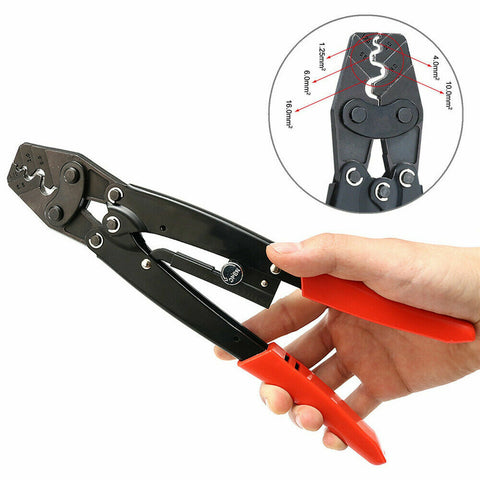 1.25-16mm² Wire Crimper Cable Plier Terminal Anderson Plug Lug Crimping Tool AU