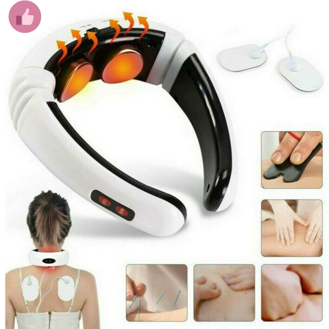 NEW Cervical Neck Massager Pro Electric Body Shoulder Relax Massage Relieve Pain