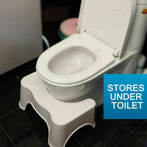 Sit & Squat Squatty Potty Stool Eco Toilet Step Stool Healthy Colon Bathroom AU