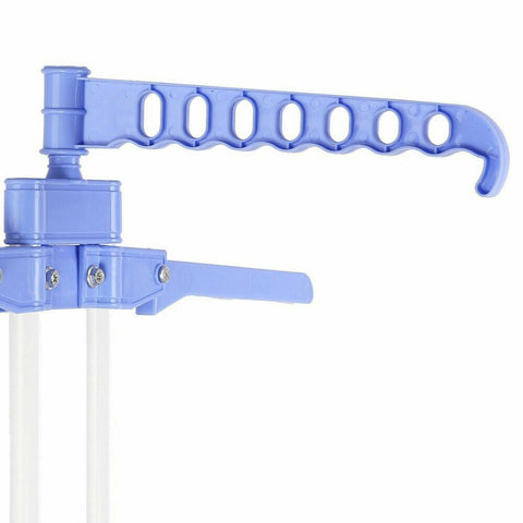 6 Tiers Foldable Garment Hanger Clothes Airer Drying Rack Laundry Support Horse