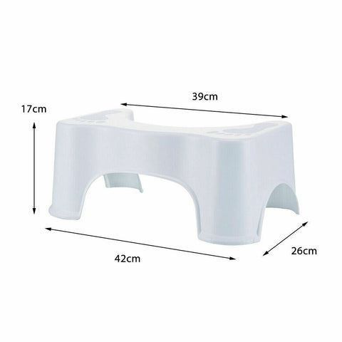 Sit & Squat Squatty Potty Stool Eco Toilet Step Stool Healthy Colon Bathroom AU